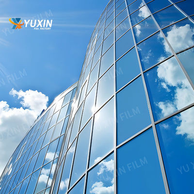 Ultra Thin Commercial Building Window Tinting Film 2mil Thickness UV Resistance