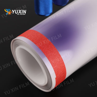 TPU Car Headlight Film White to Purple Light Control Headlight Film 7.5mil Thickness