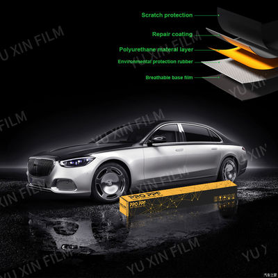 Self Healing TPU Paint Protection Film Non-yellowing Gloss Clear PPF Film