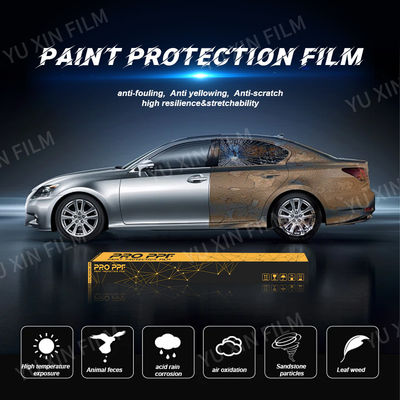 Strong Ductility Transparent Car Paint Protection Film Anti Rain PPF Body Wrap OEM