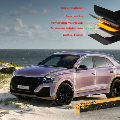 Custom Clear TPU Paint Protection Film Hydrophobic PPF Paint Protection Wrap Film