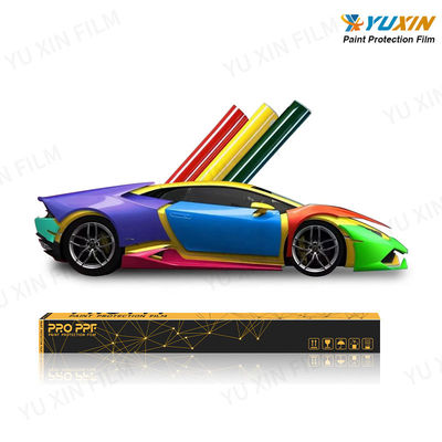 7 Years Anti Yellowing Colored Paint Protection Film Self Healing PPF Sand Proof