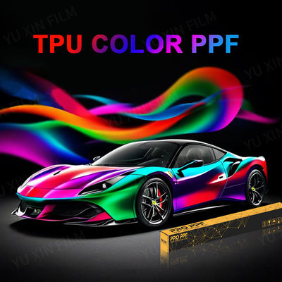 Ultra Colored PPF Wrap Film TPU Auto Paint Protection Film High Flexible 1.52x15m