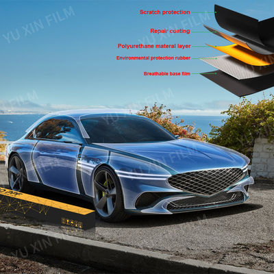 Seamless Wrap Clear PPF Paint Protection Film Agutec Material PPF TPU Roll Heat Rejection