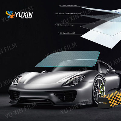 HP PET Safety Security Film 4 Mil Explosion Proof Car Windshield Window Film