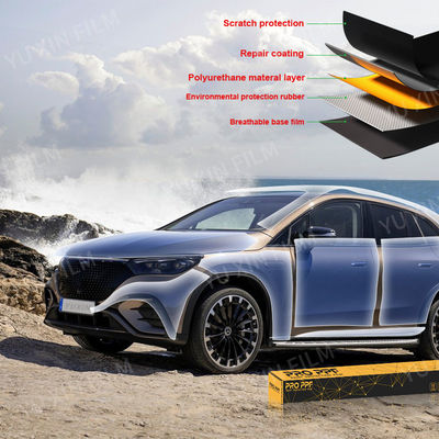 No Residue Glossy Clear PPF TPU Car Headlight Protection Film 5x50 Feet 190micron