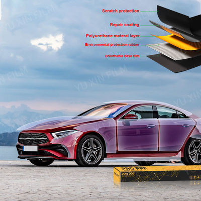 7.5mil Agutec PPF Paint Protection Film , Anti Dirty TPU Film For Car Body