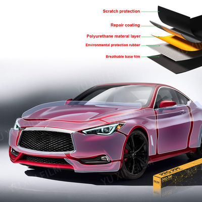 TPH Transparent Paint Protection Film Clear Car Body Protection Film PPF Tear Resistant
