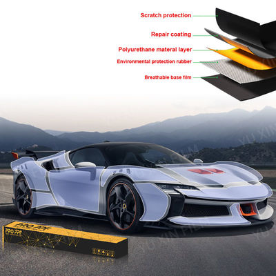 Anti Scratch TPH PPF Film Glossy Automotive Paint Protection Film 1.52x15M
