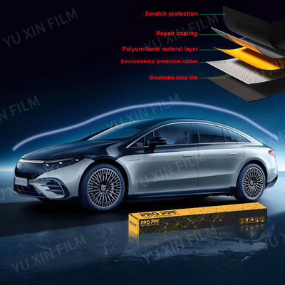 USA Qaulity Automotive Paint Protection Film PPF Hydeophobic TPU Car Film 10mil