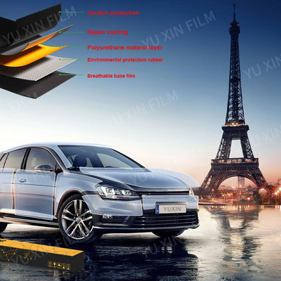 Lubrizol Material TPU Transparent Car Paint Protection Film Hydrophobic PPF Car Wrapping