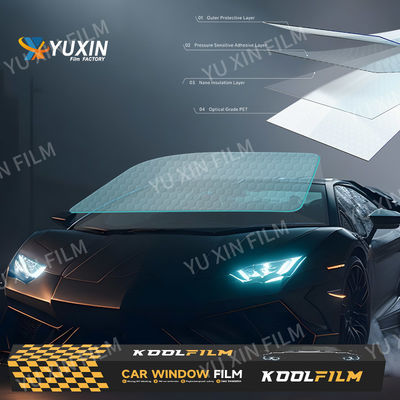 IRR99% UVR99% Car Window Reflective Film Solar Uv Rejection Film Supplier