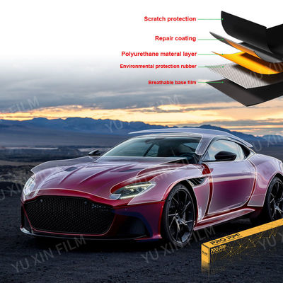 Scratch Resistant TPH Car Paint Protection Film 1.52M×15M OEM Logo