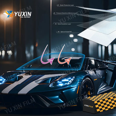 Sun Control Metallic Film Solar Car Window Tint UV Protection 5% 15% 30% 50% 70%