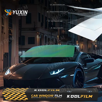 Window 2ply Carbon Film For Heat Rejection And Energy Efficiency Solar Tint Film 2 Mil