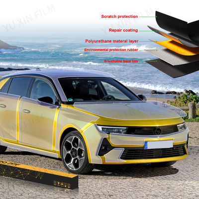 TPH Automotive Paint Protection Film Non Yellow Car PPF Film Black Color Factory Price