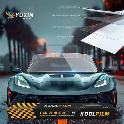 100% UV Proof Nano Ceramic Film Automotive Window Tint Film Custom Sizes