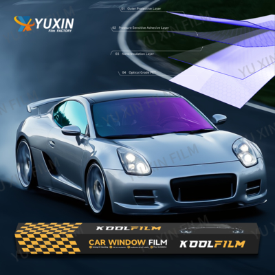 OEM Anti-Scratch Car Chameleon Window Film For Durable And Clear Viewing