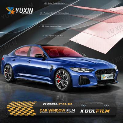 Factory Chameleon Window Film Car Window Tinting With UV Suppression Insulation Film