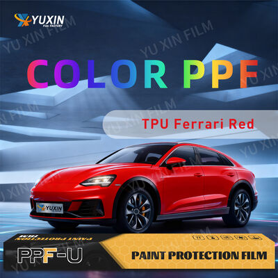 Real Paint Texture Color PPF Strong Stretch Easy to Remove TPU Paint Protection Film