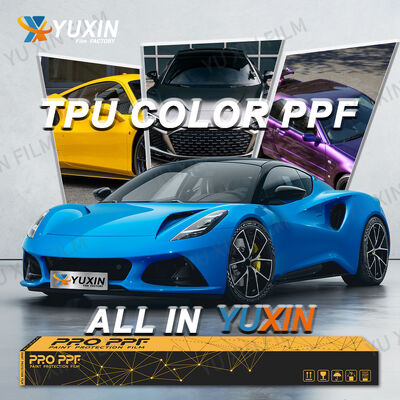 Satin Matte Black Tpu Ppf 10 Years Warranty Self Healing Color Paint Protection Film Black Wrap For Car Ppf