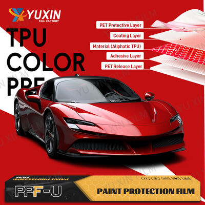 8 Years Super Bright Color PPF TPU Paint Protection Film Anti Scratch Wrap Vinyl Film