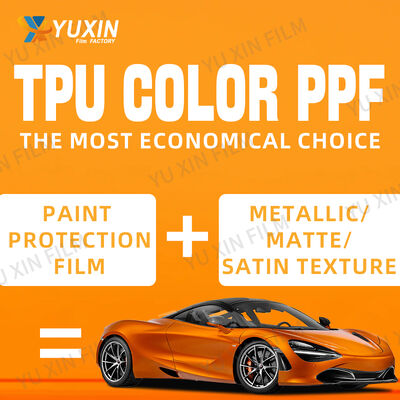 High Quality TPU Color Paint Protection Film Hydrophobic Thermoplastic Polyurethane PPF