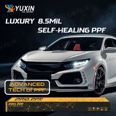 Clear Glossy Auto Premium TPU Paint Protection Film 8.5 Mil PPF 1.52x15m