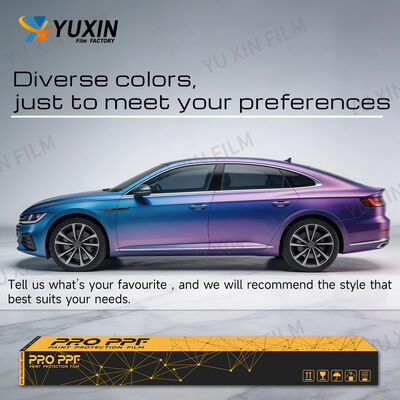Durable TPU Wrapping PPF Film Stylish Color Car Self Healing PPF  Paint Protection Film
