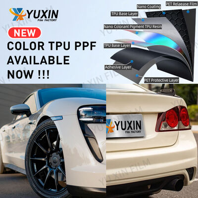 OEM TPU Material Color Wrap Change Paint Protection Film  Auto Hydrophobic PPF Film
