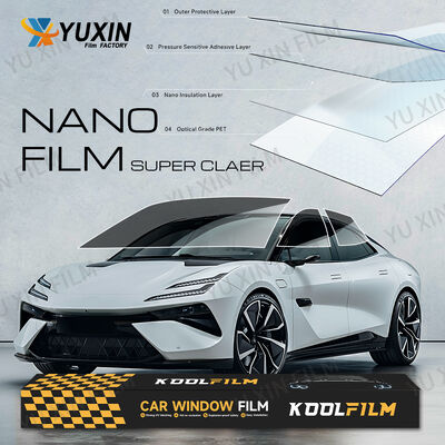 Factory Direct Ceramic Tint High Performance High Quality Thermal Insulation Uv Protection Car Window Tinting Film