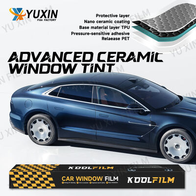 100% UV Protection House Glass Film Car Privacy Window Film Nano Ceramic Tint Film 