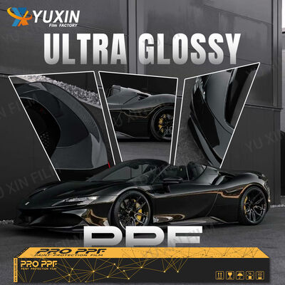 TPU Car Paint Protection Film OEM Ultra Glossy Heat Healing Anti Scratches  PPF