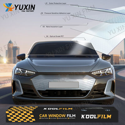 50% VLT Good Shrink Nano Ceramic Film 995 IRR Not Fade Car Window Tint Film