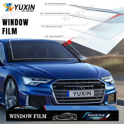 Skin Care 99% UV Block Nano Ceramic Window Film 60inch By 100ft No Smoke Tint