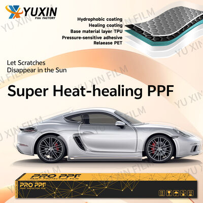 Heat Healing TPU OEM Car Paint Protection Film Color Change Wrap PPF Self Adhesive