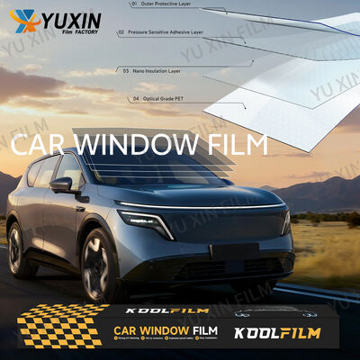 99% UVR IRR High Heat Rejection Car Window Tint Anti Haze Nano Ceramic Film