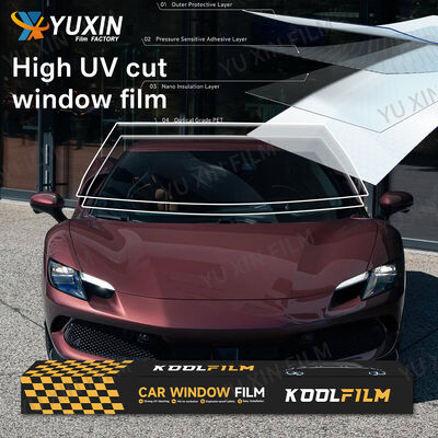 Premium Anti Glare 99% UVR Nano Ceramic Window Film Self Adhesive Car Window Tint
