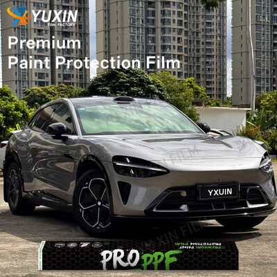 7.5mil Ceramic Coating Self-Repairing Clear PPF Paint Protection Film for Automotive