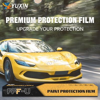 Transparent TPU Paint Protection Film Removable Invisible Clear Coat Car Wrap Roll 7.5mil 1.52x15m