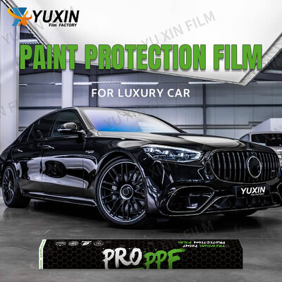 Crystal Clear TPU Car Bra Paint Protection Film Bumper Hood Protection Self Healing Roll 7.5mil 1.52x15m