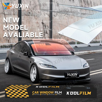 Red Royal Purple 75% 80% VLT Car Window Tint Film Windshield Chameleon Film