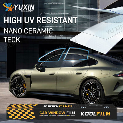Infrared Heat Rejection Nano Ceramic Window Film 99% IR Block Solar Heat Reduction Tint 1.52x30m